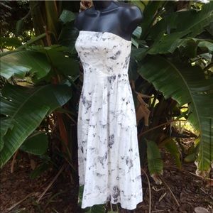 Anthropologie Maeve dog print dress